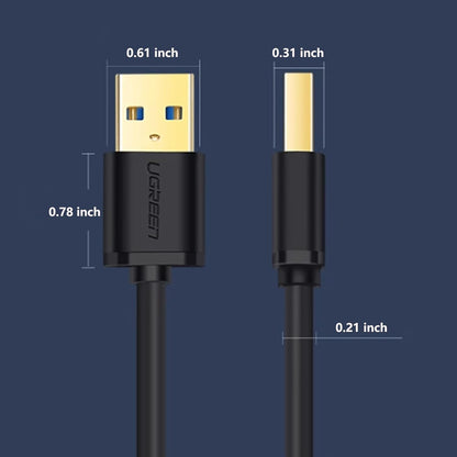 UGREEN USB to USB Cable, USB 3.0 Male to Male Type a to Type a Cable for Data Transfer Compatible with Hard Drive, Laptop, DVD Player, TV, USB 3.0 Hub, Monitor, Camera, Set up Box and More 3FT